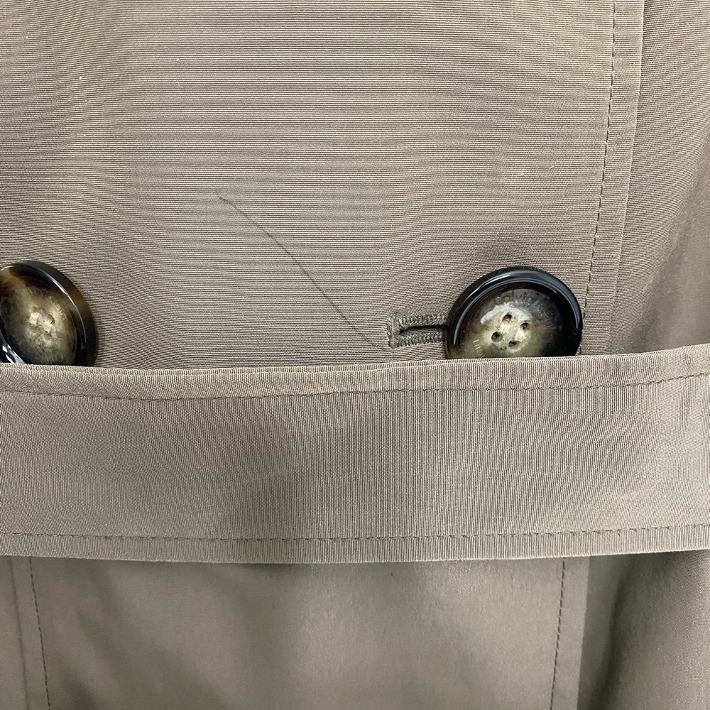 Calvin Klein Double-Breasted Hooded Trench Coat with Wool-Blend Liner - Picture 8 of 11